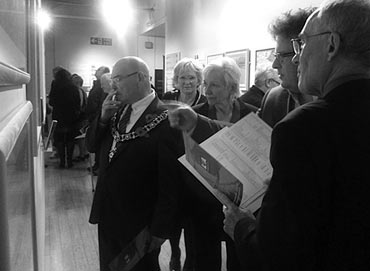 Thumbnail image of The Lord Mayor looks at the Annual Exhibition - Annual Exhibition 2014