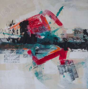 Thumbnail image of Chrissie Everard, 'Evocations of Redundant Boatyards No. 3 - A sample of artworks in LSA Annual Exhibition 2019