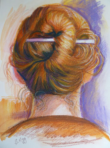Hair Up by Barbara Agg