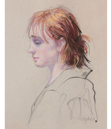 Thumbnail image of Female profile by Emma Fitzpatrick