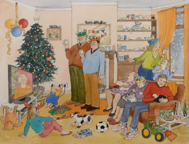 Thumbnail image of Christmas Afternoon by Kathie Layfield