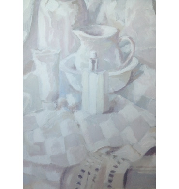 Thumbnail image of Study in White by Margaret Chapman