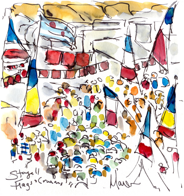 Thumbnail image of Flags and Caravans by Maxine Dodd
