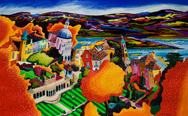 Portmeirion - commission by Mikki Longley
