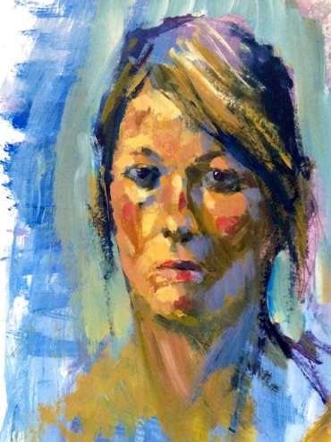 Thumbnail image of Portrait of Sian by Tony O'Dwyer