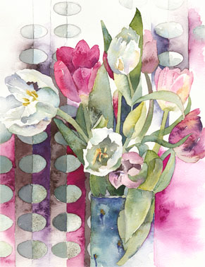 Thumbnail image of Margos Tulips by Vivienne Cawson