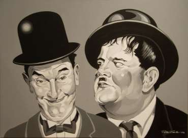 Thumbnail image of Peter Carter, 'Stan and Ollie' - Slapstick