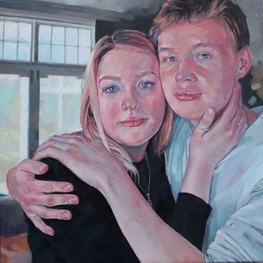 Thumbnail image of Jane French, 'Albert and Ella' - A sample of artworks in LSA Annual Exhibition 2019