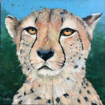 Thumbnail image of Frank Bingley, 'Cheetah' - Market Harborough Art Club Art Exhibition