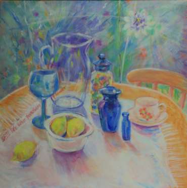 Thumbnail image of 80:  Ann Wignall, 'Still Life with Passion Flower' - LSA Annual Exhibition 2020 | Artwork