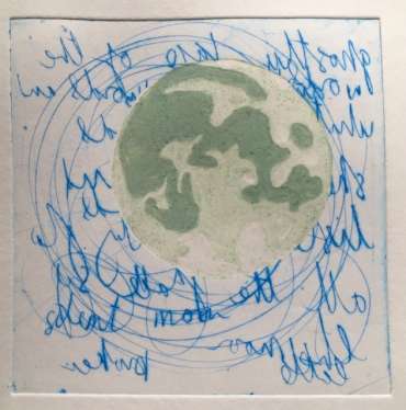 Thumbnail image of 45:  Jo McChesney, 'Green Moon' - LSA Annual Exhibition 2020 | Artwork