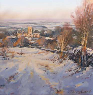 Thumbnail image of 41:  Terry Lord, 'St Bernard Abbey from Warren Hills' - LSA Annual Exhibition 2020 | Artwork
