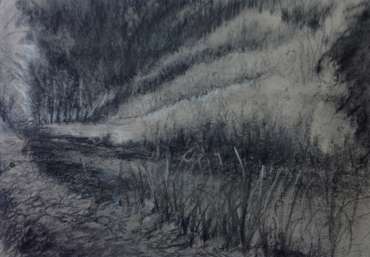 Thumbnail image of Glen Heath, 'Canal Gardens 3', Sketch (work in progress) - Inspired | June