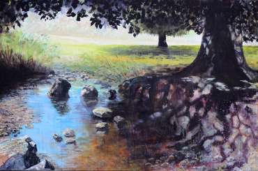 Thumbnail image of Jo Sheppard, 'Dappled Sunlight on the River Lin' - Inspired | June