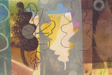 Thumbnail image of Peter Clayton, 'Themes and Variations 3' - Inspired | June