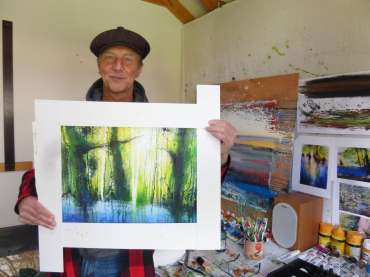 Thumbnail image of Philip Dawson holding 'Barnsdale Wood at Rutland Water' - Inspired | August