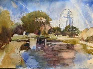 Thumbnail image of Tony O'Dwyer, 'Canal at Leicester Space Centre' - Inspired | November 2020