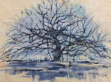 Thumbnail image of Alan Willey, Tree Study (after Mondrian) - Inspired | March