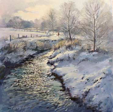 Thumbnail image of Terry Lord, River Sence, Winter, oil, - Inspired | March