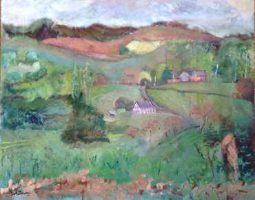 Thumbnail image of Nanette Whiteway, Powys Landscape - Reawakening