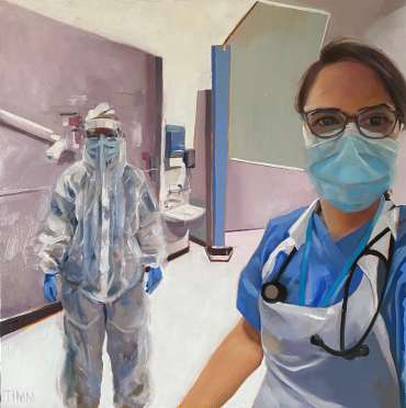 Thumbnail image of Lisa Timmerman, 'GP Paula' - Portraits for NHS Heroes | Lisa Timmerman