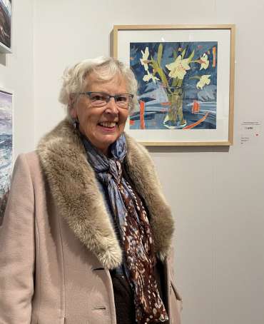 Thumbnail image of Margaret Chapman, winner of the Artist magazine Prize - LSA Awards 2021