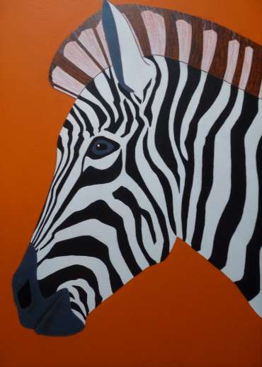 Thumbnail image of Zebra - Stuart Hill Exhibition