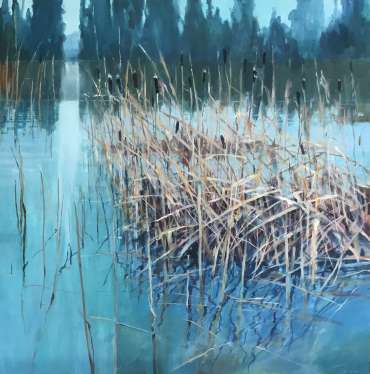 Thumbnail image of 007 Christopher Bent | Winter Reeds - LSA Annual Exhibition 2023 | Catalogue A - C