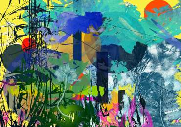 Thumbnail image of 025 Sue Clegg | Aylestone Meadows Remembered Landscape 5 - LSA Annual Exhibition 2023 | Catalogue A - C