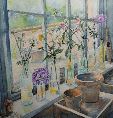 Thumbnail image of 106 Ruth Randall | The Old Potting Shed - LSA Annual Exhibition 2023 | Catalogue K - R