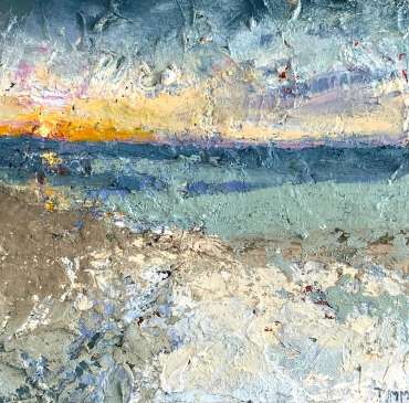 Thumbnail image of 137 Lisa Timmerman | Brancaster Beach at Sunset - LSA Annual Exhibition 2023 | Catalogue S - Z