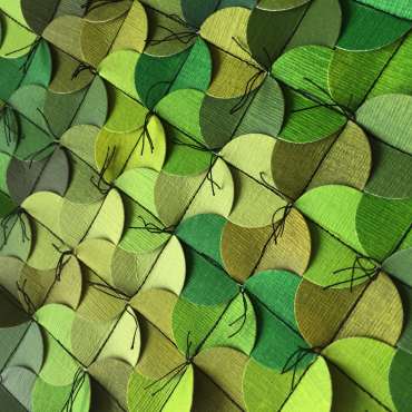 Thumbnail image of Multiples in Green (detail) by Amy Bonsor