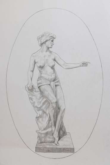 Thumbnail image of Study for the Pygmalion by Andrew Sales