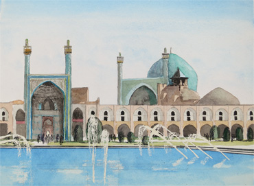 Sheikn Lotfollah Mosques, Isfahan, Iran by Douglas Smith