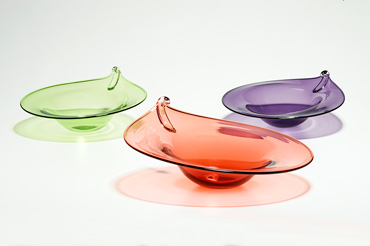 Thumbnail image of Small and large olive bowls by Graeme Hawes