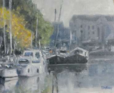 Thumbnail image of Moorings (early morning) by Graham Lacey