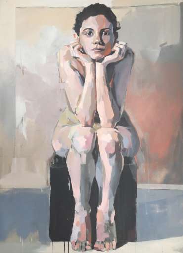 Seated Figure by James Thompson