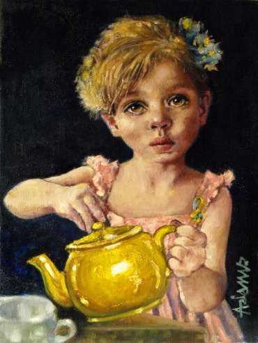 Amelia's Teapot by Kelvin Adams