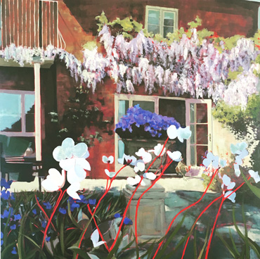 Thumbnail image of Hotstepper with Wisteria by Lisa Timmerman