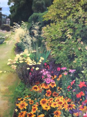 Thumbnail image of Herbaceous Border, Kew Gardens by Liz Macfarlane