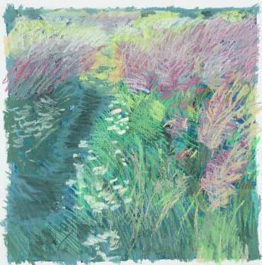 Brocks Hill Meadow 2 by Margaret Chapman