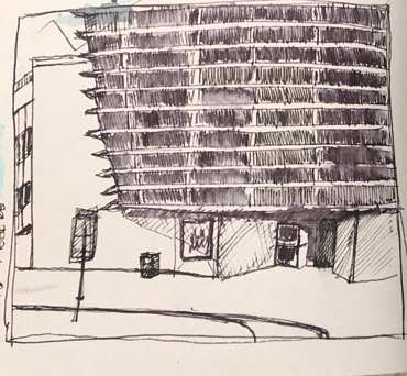 Thumbnail image of <strong></strong>Daryl Tebbutt - Let's Draw The Cultural Quarter - Leicester's 2nd Urban Sketching Success